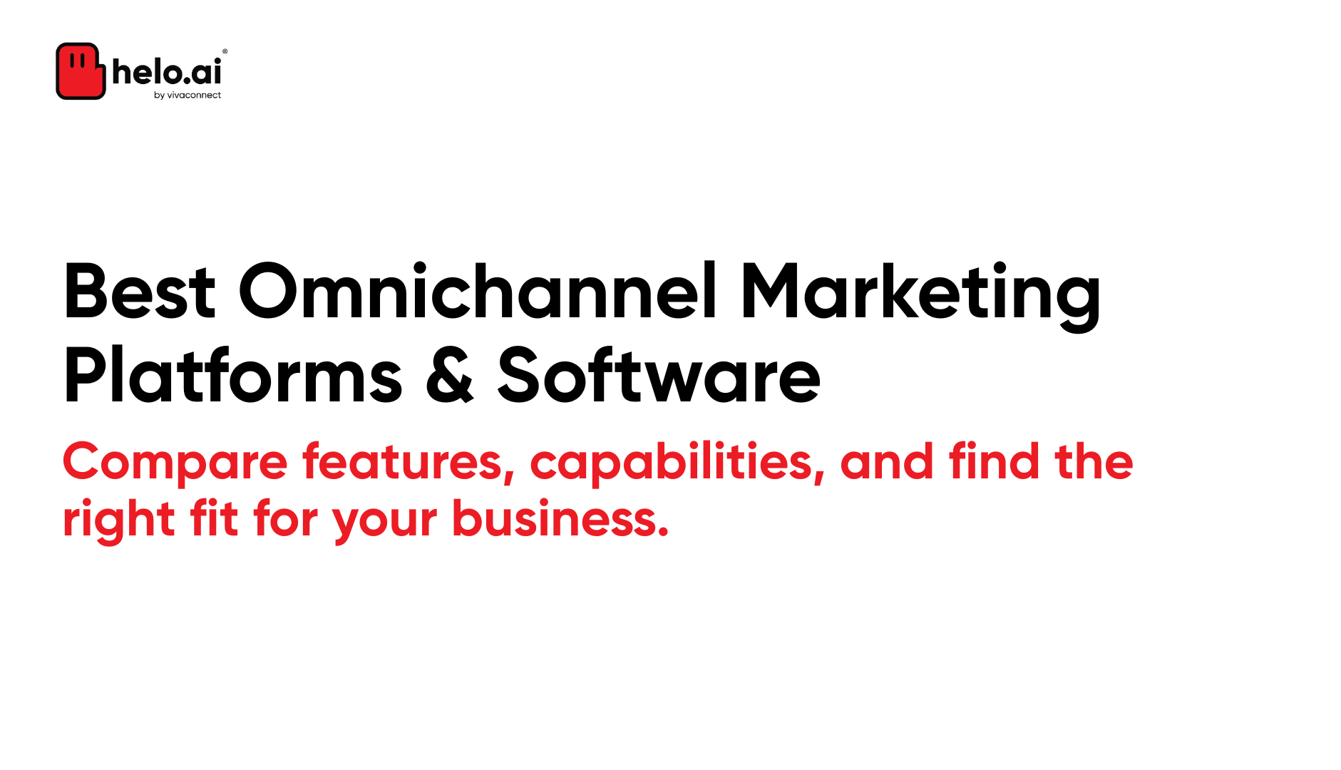 Best Omnichannel Marketing Platforms